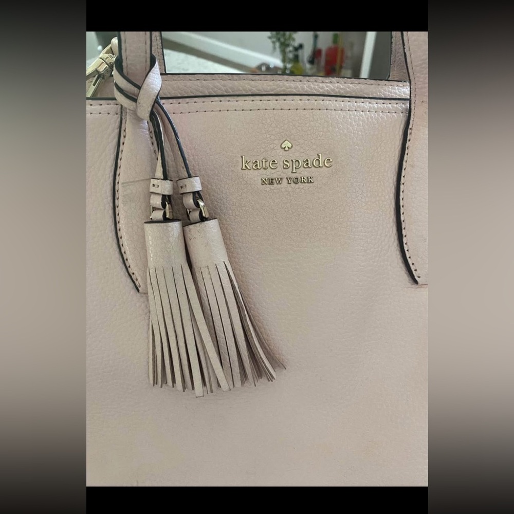kate spade Blush Satchel with Tassel - Picture 2 of 7